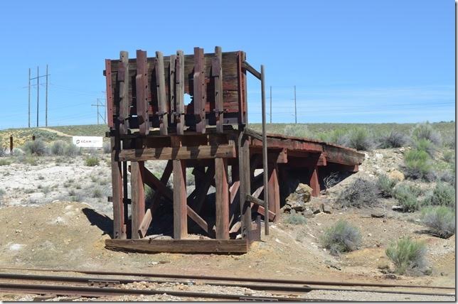 Ramp used by independent miners for loading ore at Keystone. View 2.